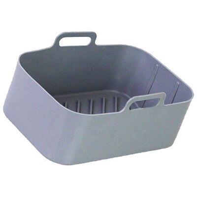 Reusable Air Fryer Silicone Pot Oven Baking Tray Square