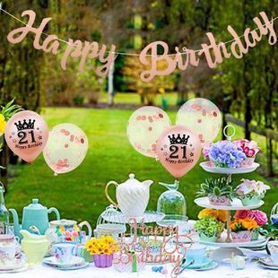 Birthday Wedding Decor Digit Helium Balloon Birthday