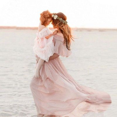 Maternity Dresses For Photo Shoot Chiffon Pregnancy Dress