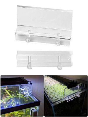 2PCS Aquarium LED Light Stand Holder For Fish Tank Plant