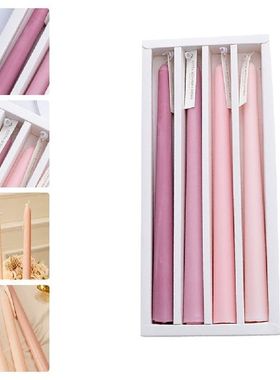 Candles Candle Candlesticks Long Colored Taper Dinner Tall