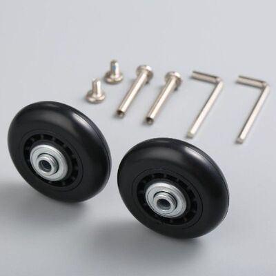 2kits 60x17mm Suitcase Replacement Wheels Travel Luggage
