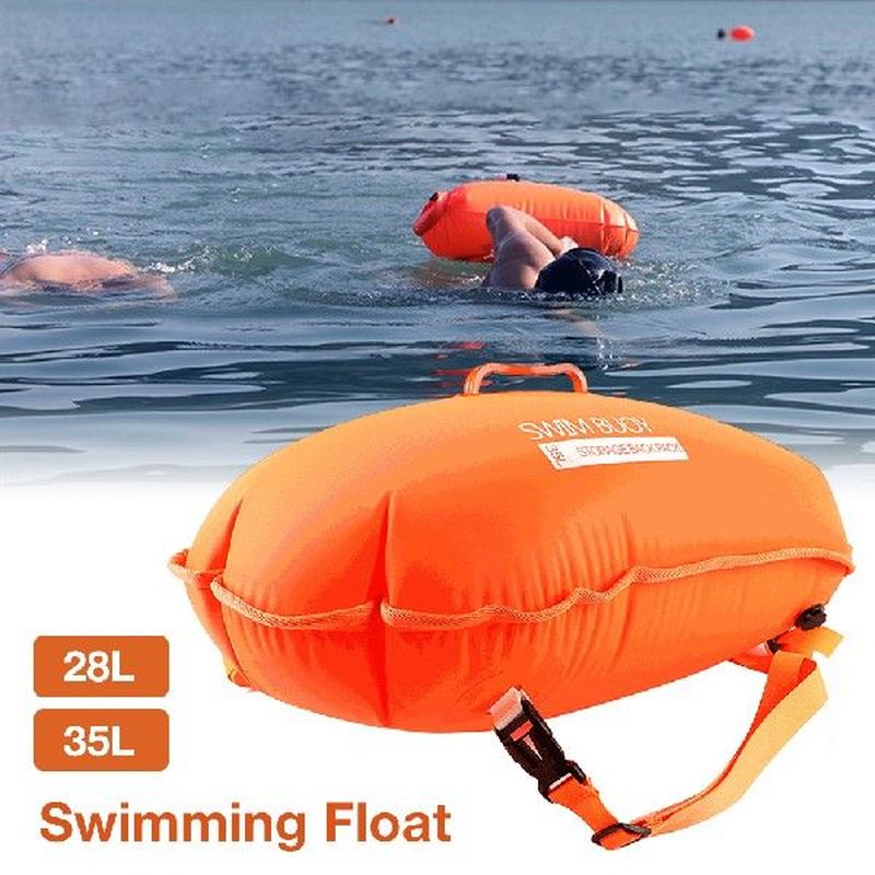 Safety Swimming Buoy Safety Float Air Dry Bag Inflatable