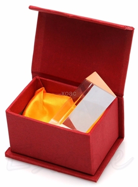 5cm Triangular Prisms Teaching Optical Glass Triple Physics