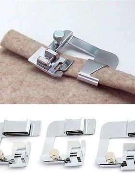 3 Size Domestic Sewing Machine Foot Presser Rolled Hem Feet