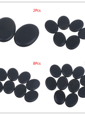 Stones Massage Basalt-Stone Rock Beauty Spa Lava Hot-Sale 8p