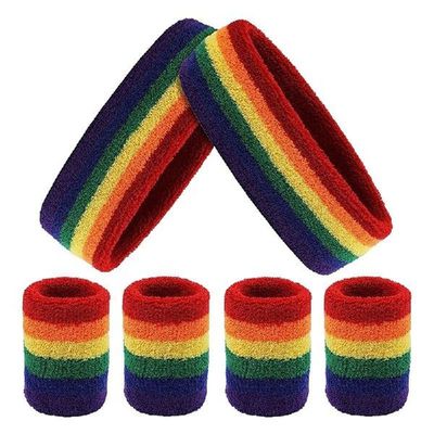 Headband Wristband Set,Include Sports Headband and