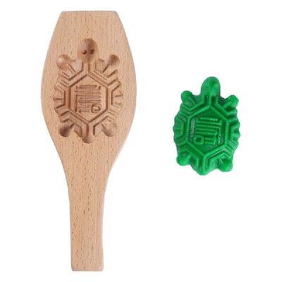 Wooden Mooncake Biscuit Cake Pumpkin Pie Mold DIY Baking