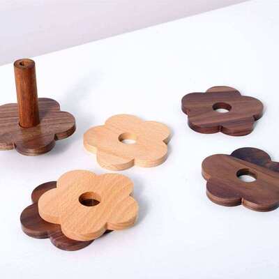 Coaster wooden heat proof mat dininDg table ctushion plate