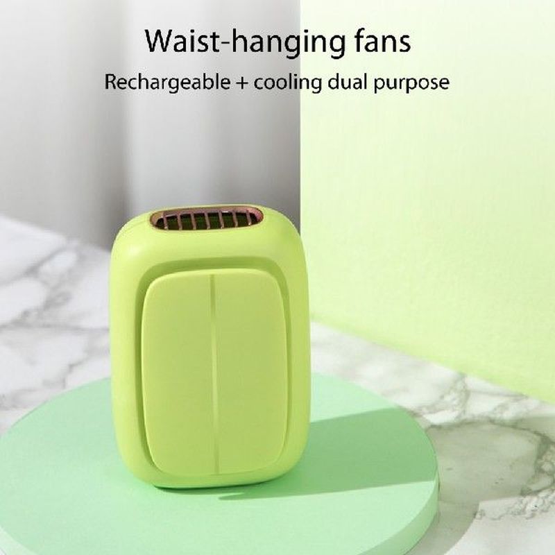 Portable Neck Hanging Fan Adjustable 3 Speeds Sports