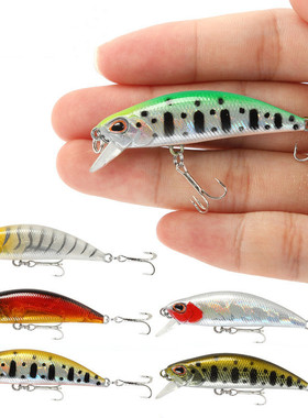 mini Sinking Minnow Wobblers Fishing Lures 5.5cm 5g Trout Ar