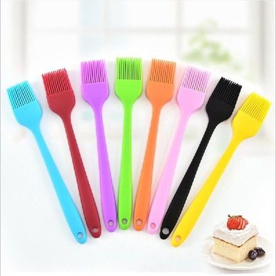 1PCS Silicone Spatula Barbeque Brush Cooking BBQ Heat