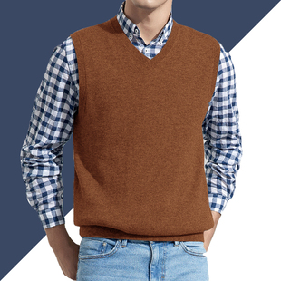 Factory direct men&#s vest sweater casual style woo