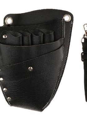 Thinning Shear Scissors Belt Bag Holder Styling Clips Combs