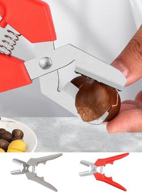 Chestnut Clip Stainless Steel Nut Cracker With Ergonomic