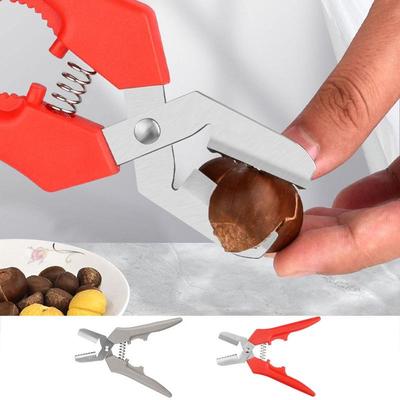 Chestnut Clip Stainless Steel Nut Cracker With Ergonomic