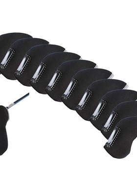 10pcs/set Golf Club Iron Head Cover Protector Golfs Club