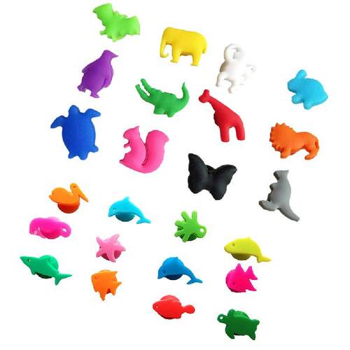 Glass Wine Markers Silicone Drink Charms Marker For