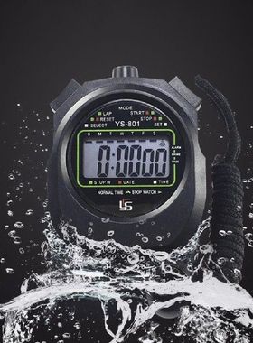 Waterproof Sports Referee Stopwatch Timer Fitness Running