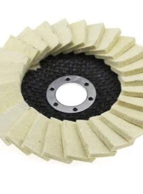 2021 Creative 12.5cm Diam Wool Felt Flap Polishing Disc For