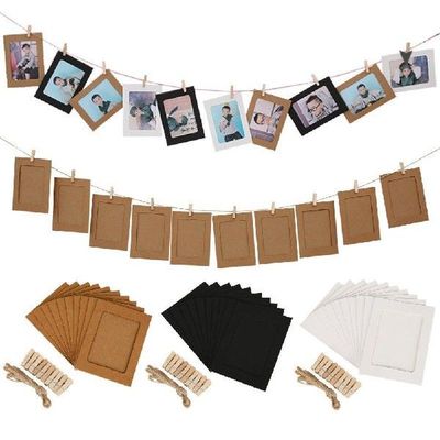 Photo Frame For Picture Wooden Photo Frame Clip Paper