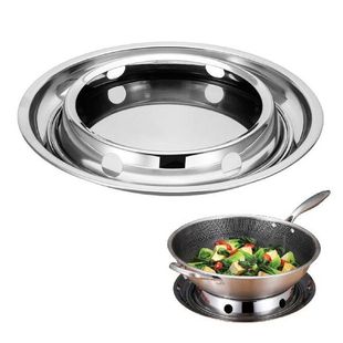 Wok Ring For Stove Steel Wok Rack With Enlarged Chassis Wok