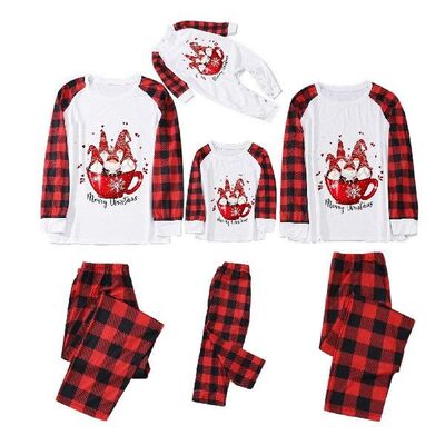 Matching Family Christmas Pajamas Sets Dinosaur Holiday