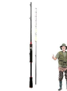 Fishing Rod FRP Soft Tail Raft Fishing Rod Long Casting Rod