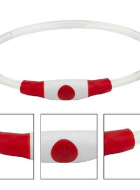 Dog Collar Light Glowing LED Necklace For Pet USB