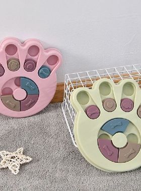 2021 new pet toy dog food turntable anti choking tableware