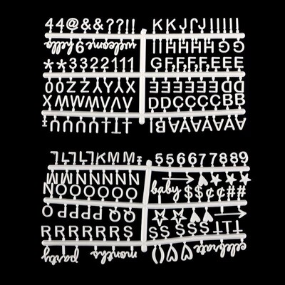 Characters  Felt Letter Board sed As Photo s  Changeable Let