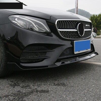 Front Bumper Lip Body Kit Spoiler Splitters for Benz E Class