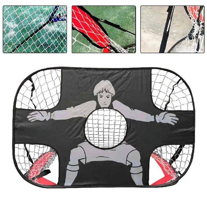 foldable 2 in 1 children football gate net outdoor sports