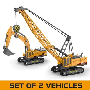 Crane Toy Construction Vehicle 150 Diecast Engineering Toys