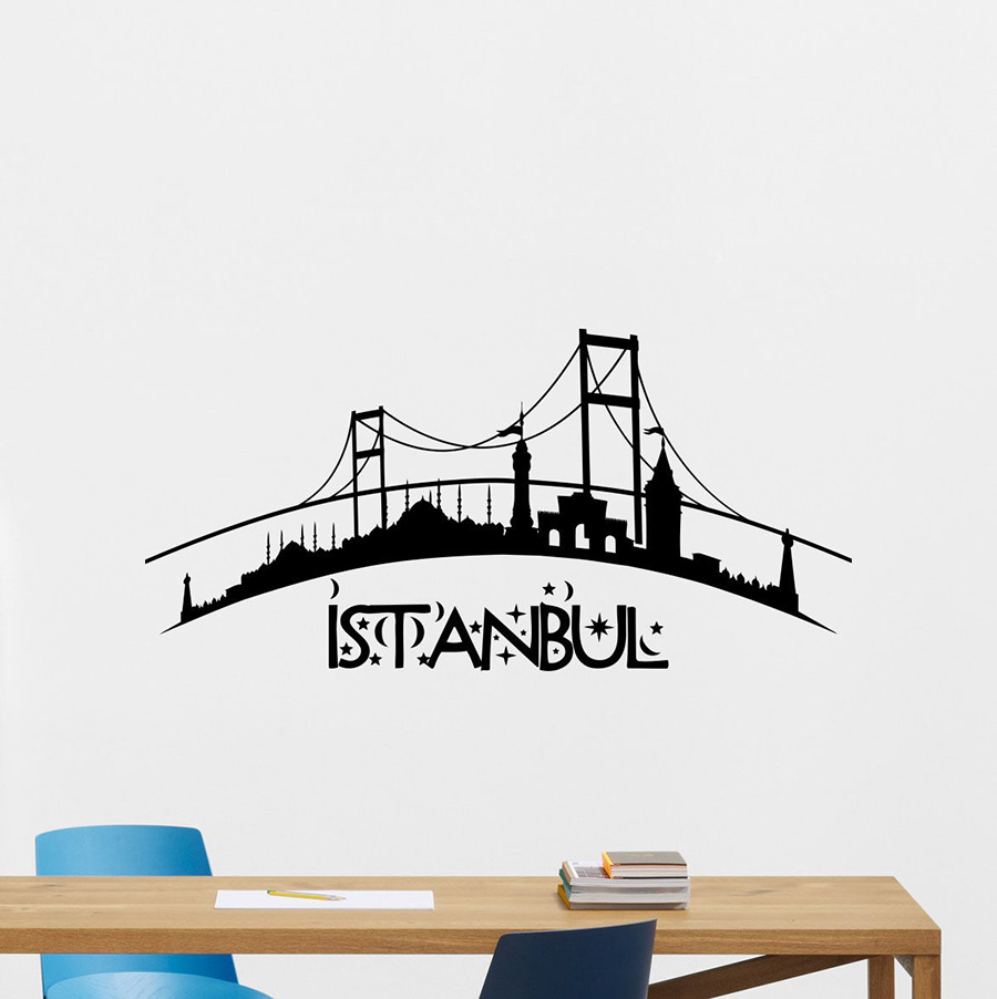 IstanbulSkylineWal