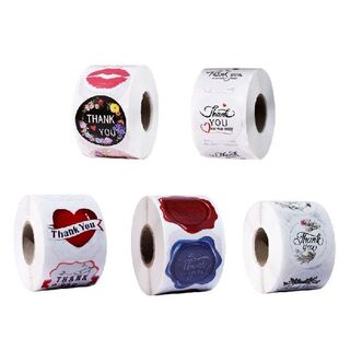 500x Thank You Stickers Small Business Sticker Labels