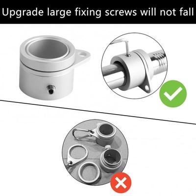 Adjustable for Garden Flagpole Rotating 6.1FT Stainless