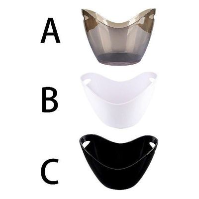 Plastic Ice Bucket 8L Storage Holder for Wine Champagne and