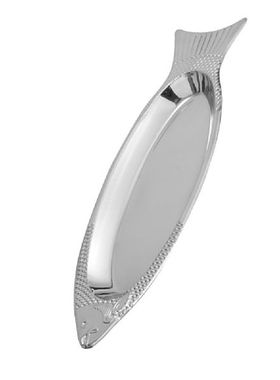 Plate Serving Dish Fish Plates Tray Platter Stainless Steel