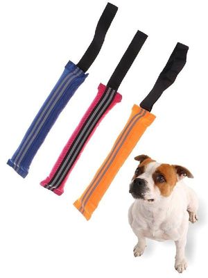 Dog Bite Tug Toy With Reflective Strip Strong Handle Molar