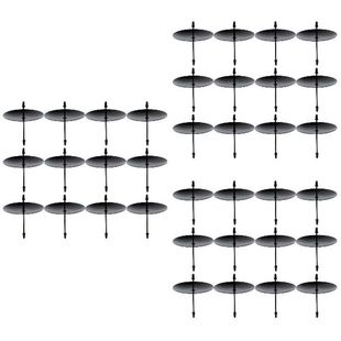 Cake Pillar Holder Plate Holdersblack Birthday Tray Metal