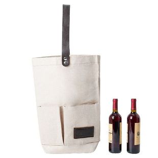 Kraft Paper Red Wine Bag Reusable Washable Hand Tote Gift
