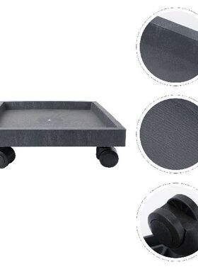 Plant Tray Planter Pot Flower Stand Flowerpot Wheels With
