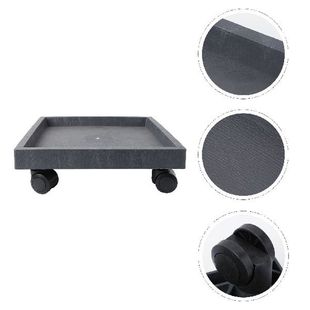 Plant Tray Planter Pot Flower Stand Flowerpot Wheels With