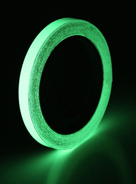 3m*10mm Outdoor tools Glowing Dark Striking Warning Tape