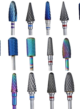 Carbide Tungsten Nail Drill Bits Milling Cutter Burrs
