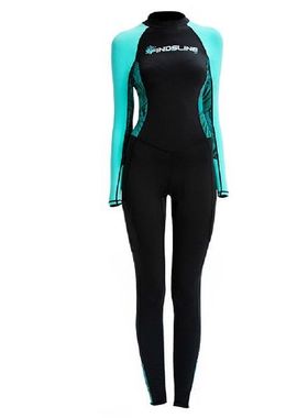 Surfing Swimming Diving Swimsuits Female Keep Warm Back Zip