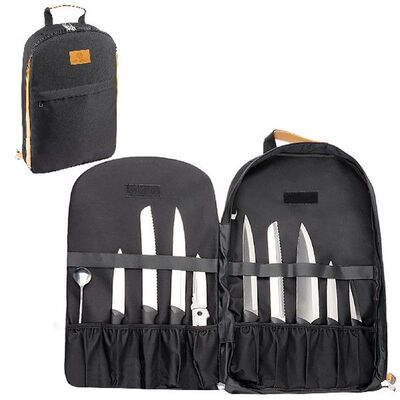 Chef Knife Bag Knife Holder Storage Pockets 21 Slots Chef