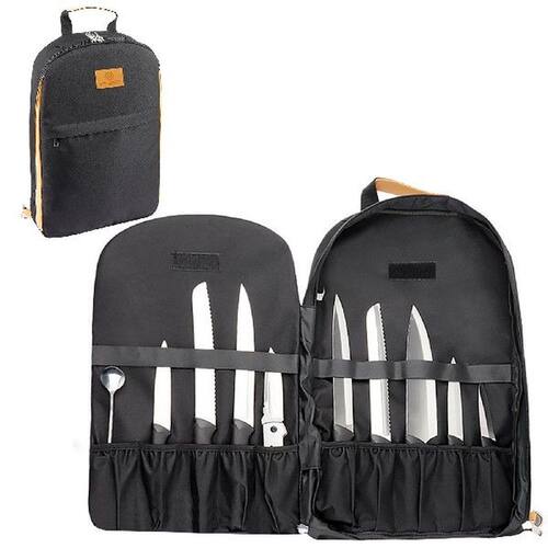 Chef Knife Bag Knife Holder Storage Pockets 21 Slots Chef