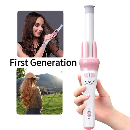 Electric Hair Curling Iron No Harm To Hair Automatic Rotatin